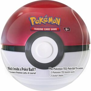 Pokémon TCG: September Pokeball Tin červený