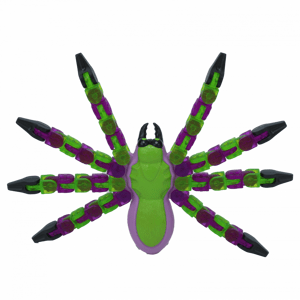 Alltoys Klixx Creaturez Pavouk zeleno-fialový