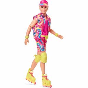 Barbie Ken v ikonickém filmovém outfitu Kolečkové brusle