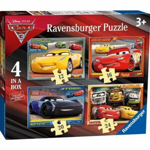 Ravensburger Disney Auta 3 puzzle - 12,16,20,24 dílků