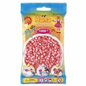 Hama H207-06 Růžové korálky 1000ks