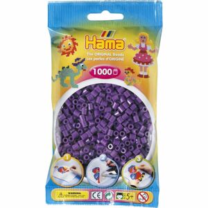 Hama H207-07 Fialové korálky 1000ks