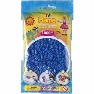 Hama H207-09 Světle modré korálky 1000ks