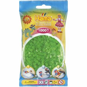 Hama H207-37 Midi Neonové zelené korálky