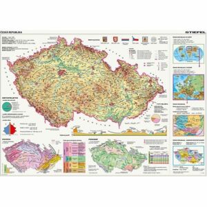 Dino Mapy České republiky puzzle 2000 dílků