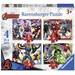 Ravensburger Puzzle Disney Marvel Avengers 4x puzzle v boxu