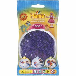 Hama H207-24 Midi Průhledné fialové korálky 1000 ks