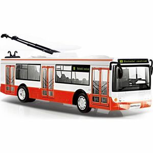 Rappa Trolejbus hlásící zastávky česky s funkčními dveřmi 28 cm