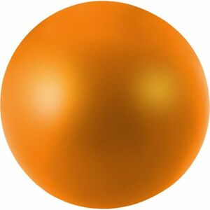 Antistresový míček 11 cm svítící ve tmě oranžový