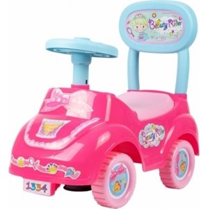 Tulimi Dětské odstrkovadlo, odrážedlo, jezdítko Beauty Rider, růžové