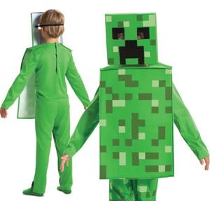 Disguise Creeper Fancy kostým - Minecraft (licence), velikost M (7-8 let)