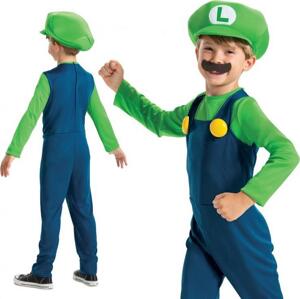 Disguise Kostým Luigi Fancy - Nintendo (licence), velikost S (4-6 let)