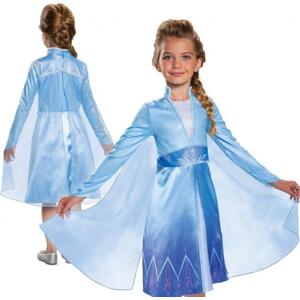Disguise Kostým Elsa Classic - Frozen 2 (licence), velikost S (5-6 let)