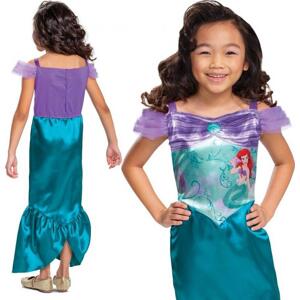 Disguise Základní kostým Ariel - Princezna Malá mořská víla (licence), velikost S (5-6 let)