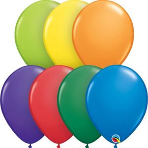 Qualatex QL balon 11", pastelový karnevalový mix / 25 ks ST ASSORT