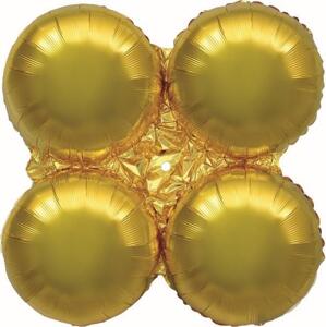 Flexmetal Fóliový balónek 22" FX – Základna pro vzduchem nafukované balónky, zlatá