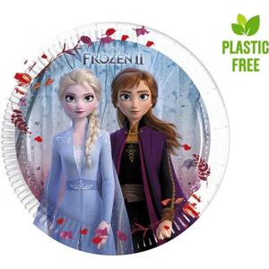 Procos Frozen 2 (Disney) papírové talíře, další generace 20 cm, 8 ks (bez plastu)
