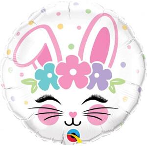 Qualatex Fóliový balónek 18 palců QL RND Bunny