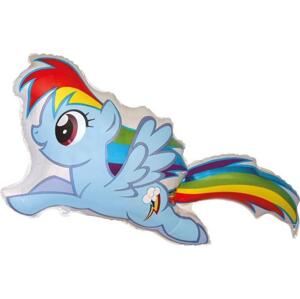 Flexmetal 24" fóliový balónek FX - My Little Pony: Rainbow Dash, balený