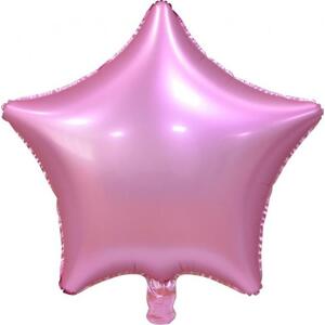 Godan / beauty & charm B&C fóliový balónek "Star", matný, růžový, 19