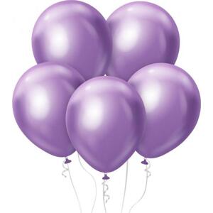 Godan / balloons Balónky Beauty&Charm, platina, fialová, 12"/ 7 ks.