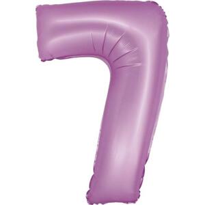 Godan / balloons Chytrý fóliový balónek, číslo 7, matná levandule, 76 cm