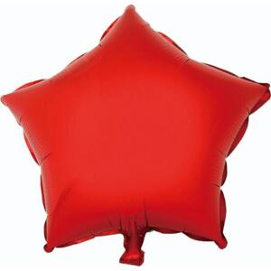 Godan / balloons B&C fóliový balónek "Star", červený, 19
