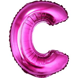 Godan / balloons Fóliový balónek "Písmeno C", růžový, 35 cm KK