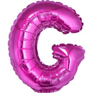 Godan / balloons Fóliový balónek "Písmeno G", růžový, 35 cm KK