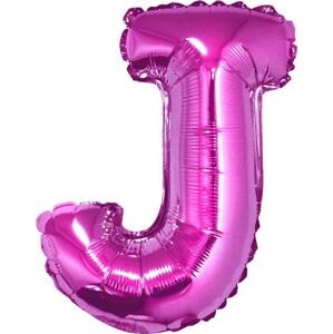 Godan / balloons Fóliový balónek "Písmeno J", růžový, 35 cm KK
