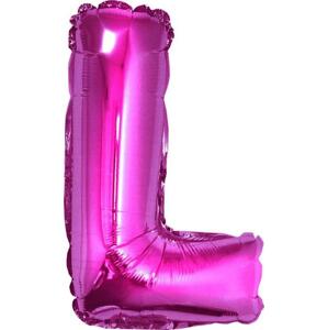 Godan / balloons Fóliový balónek "Písmeno L", růžový, 35 cm KK