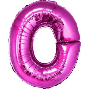 Godan / balloons Fóliový balónek "Písmeno O", růžový, 35 cm KK