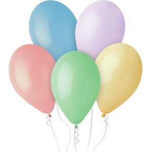 G110 pastelové balónky 12" - Macaron mix/ 100 ks.