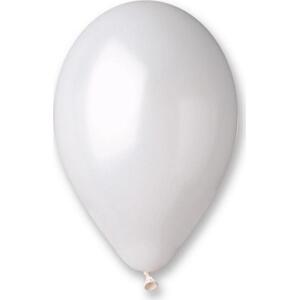 GM90 kovové balónky 10" - perleťové a bílé 29/100 ks.