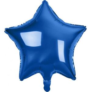 Godan / balloons Fóliový balónek "Star", tmavě modrá, 19