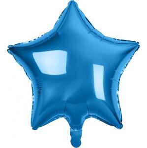 Godan / balloons Fóliový balónek "Hvězda", modrý, 19