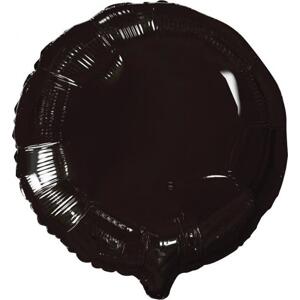 Godan / balloons Fóliový balónek "kulatý", černý, 18