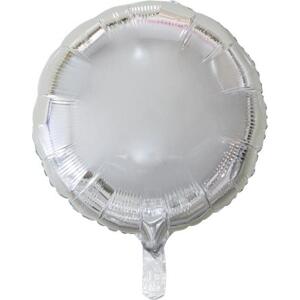 Godan / balloons Fóliový balónek "kulatý", stříbrný, 18