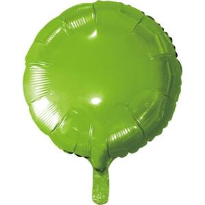 Godan / balloons Balónek fóliový "Kulatý", zelený, 18" KK
