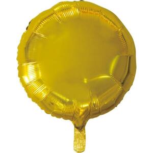 Godan / balloons Fóliový balónek "kulatý", zlatý, 18