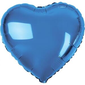 Godan / balloons Fóliový balónek "Srdce", modrý, 18