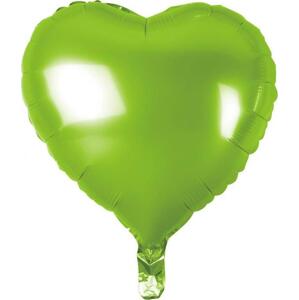 Godan / balloons Balónek fóliový "Srdce", zelený, 18" KK