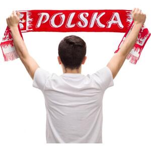 Godan / costumes Vějířový šátek "Polsko", 130 cm