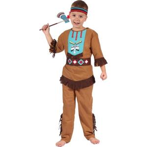 Godan / costumes Sada Indian Flying Bird (triko, kalhoty, pásek, čelenka), velikost 120/130 cm