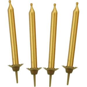 Godan / candles B&C narozeninové svíčky zlaté, 10/10, 5 cm