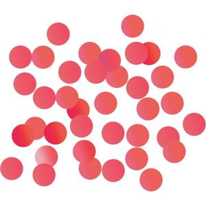 Godan / beauty & charm B&C Circles fóliové konfety, 2 cm, 250 g, červené