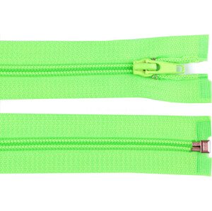 Spirálový zip šíře 5 mm délka 60 cm bundový POL Varianta: 333 zelená elektrická neon, Balení: 1 ks