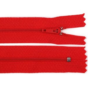 Spirálový zip šíře 3 mm délka 20 cm pinlock Varianta: 148 červená, Balení: 1 ks