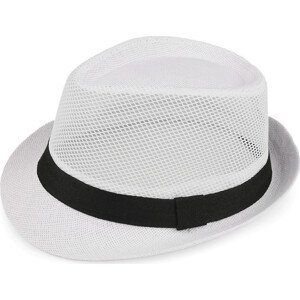 Letní klobouk / slamák unisex Varianta: 14 bílá, Balení: 1 ks