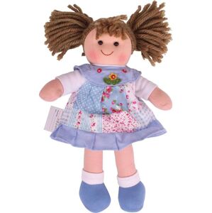 Bigjigs Toys Látková panenka Sarah 28 cm